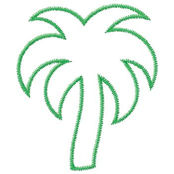 Palm Tree Outline