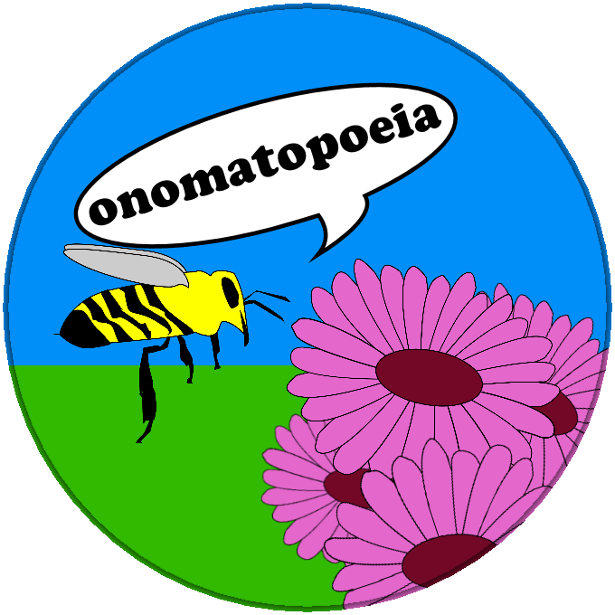 No Buzz for this Honeybee: Onomatopoeia! button, magnet, from ...
