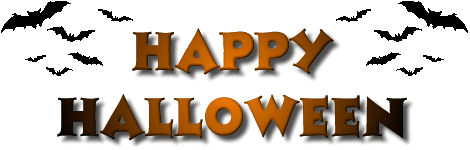 Happy Halloween Clip Art Banner - Free Clipart Images