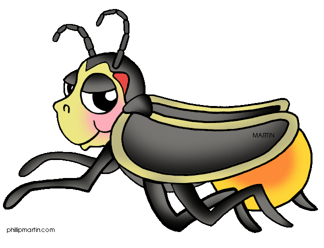 Cute Firefly Clipart
