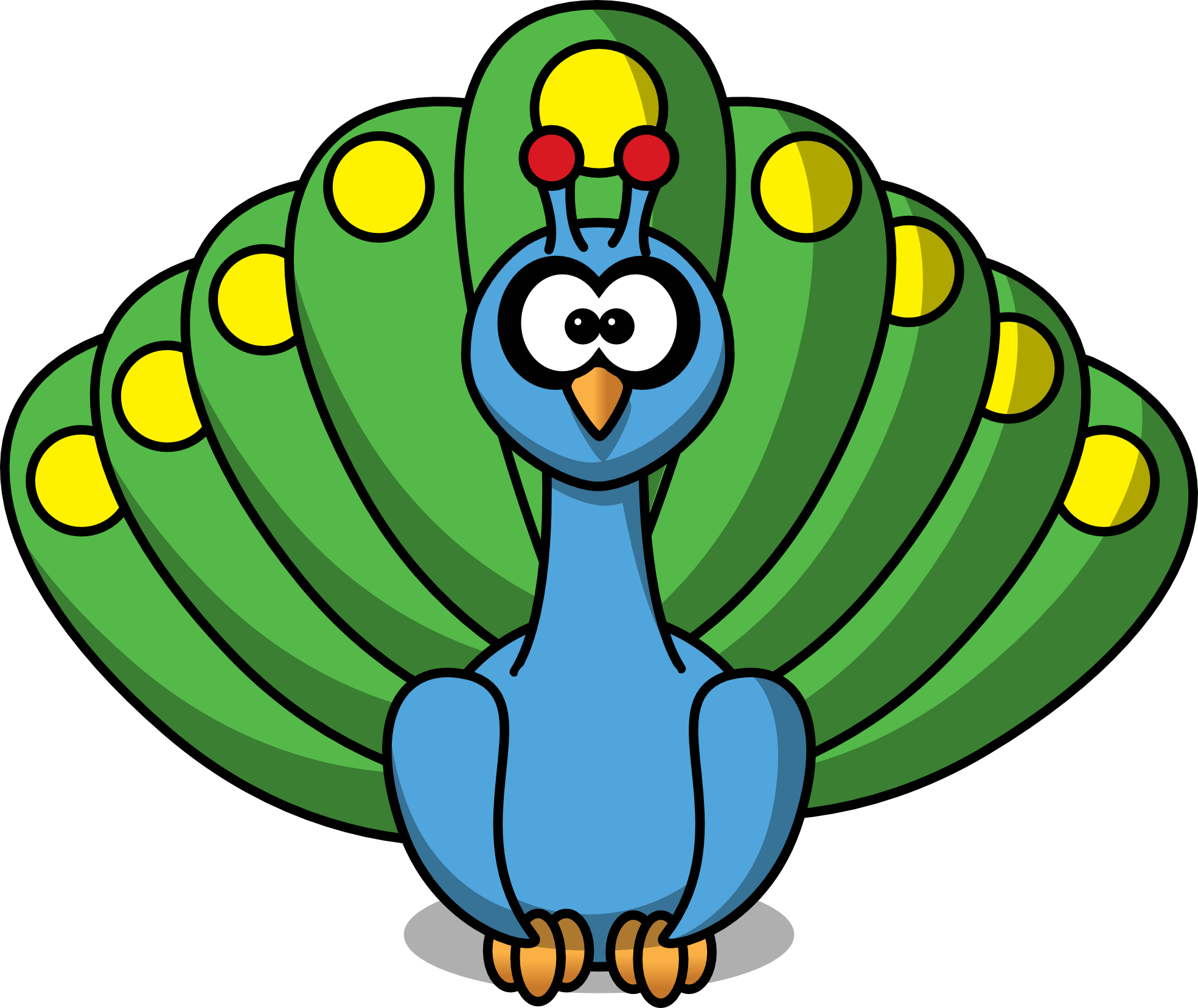 Peacock clipart free clipart images - Clipartix