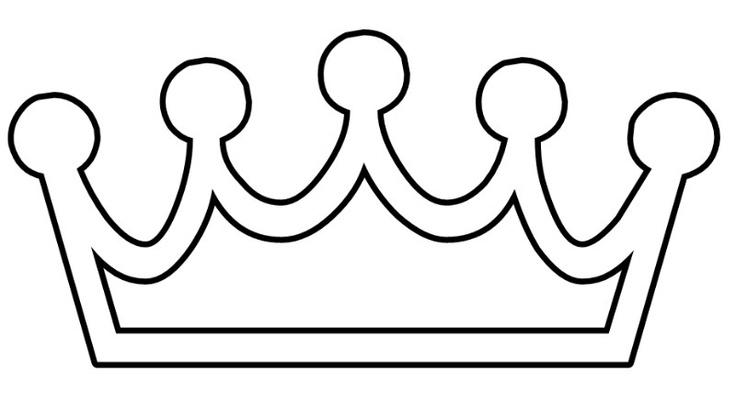 Best Photos of Princess Crown Stencil Printable - Princess Crown ...