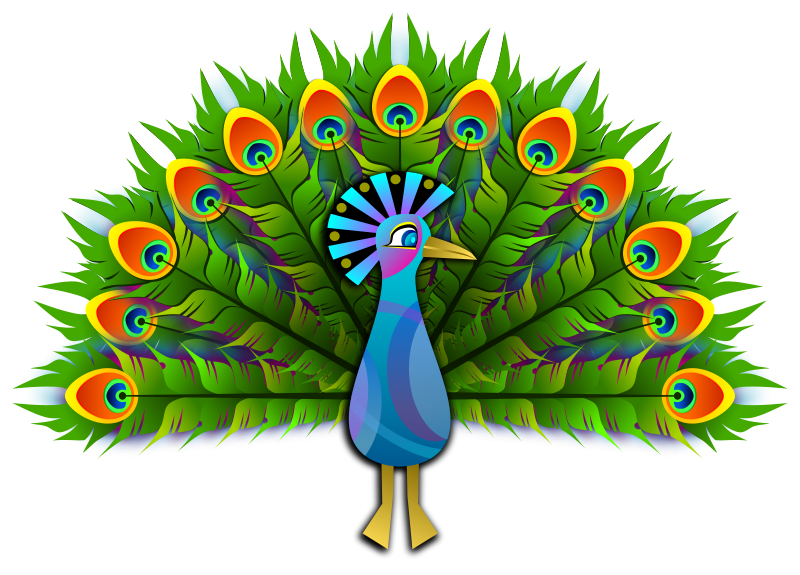 Peacock Clip Art Download