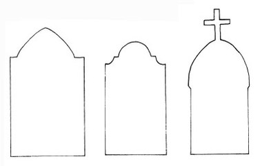 Printable Tombstones Clipart - Free to use Clip Art Resource