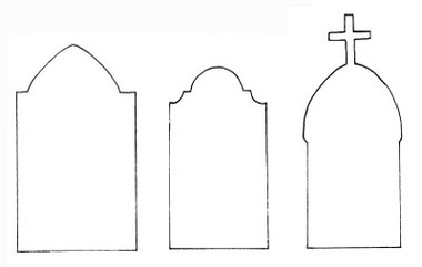 Tombstone Template Printable Clipart - Free to use Clip Art Resource