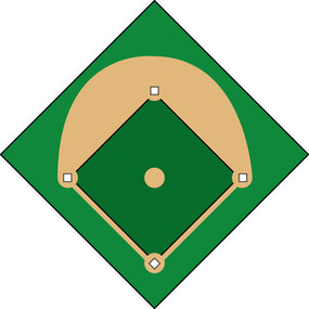Blank Baseball Diamond Diagram Clipart - Free to use Clip Art Resource
