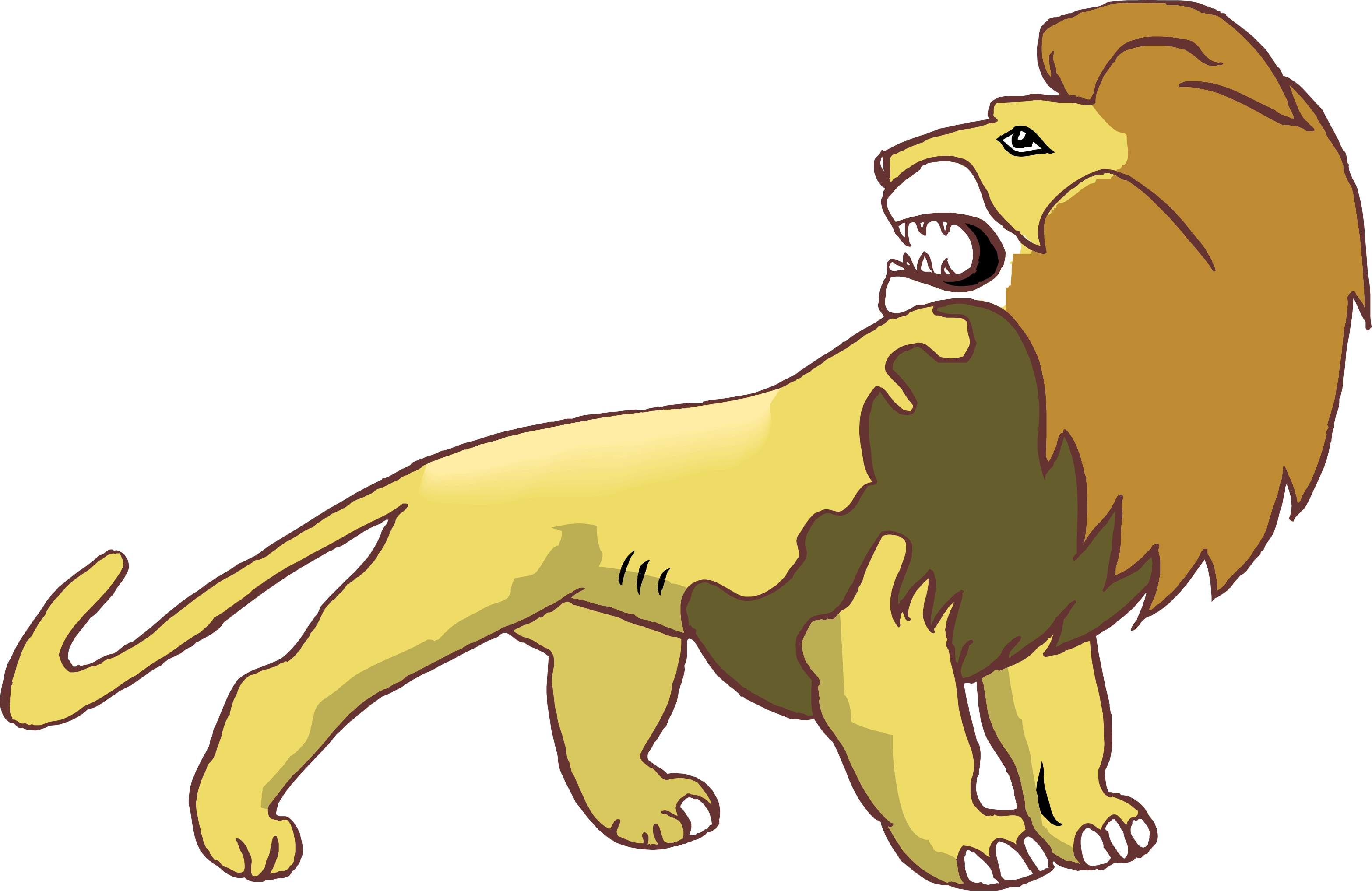 girl lion clipart - photo #26