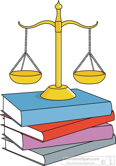 Legal : legal-balance-with-law-books-clipart-7153 : Classroom Clipart