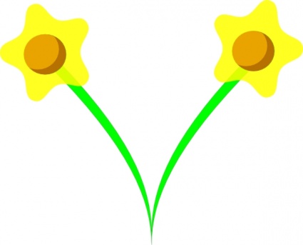 Daffodil Flower Clip Art - Free Clipart Images