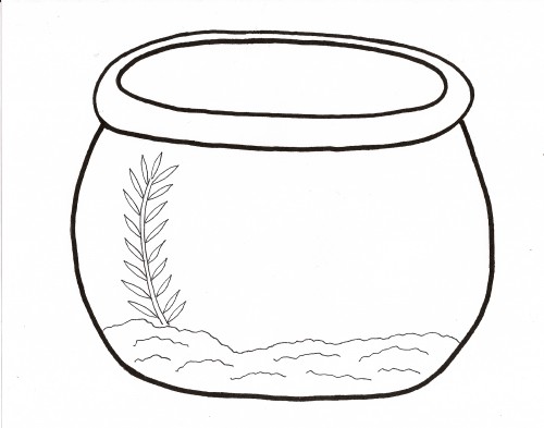 Best Photos of Empty Fish Bowl Template - Free Printable Fish Bowl ...