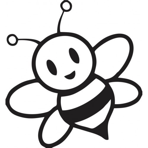 Printable Bumble Bee : Coloring - Kids Coloring Pages