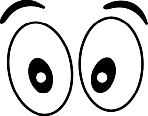 Clipart of cartoon eyes