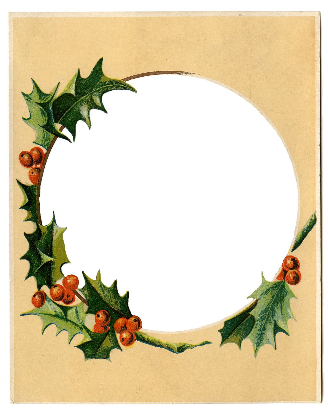 Christmas Frame Clipart