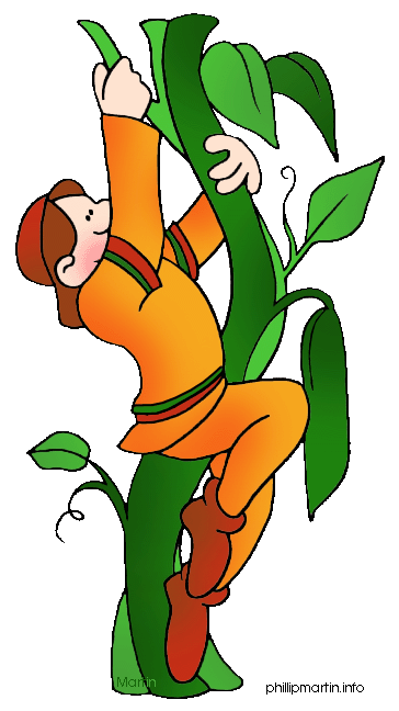 Jack and the beanstalk clip art