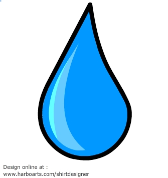 Download : Water drop - Vector Graphic