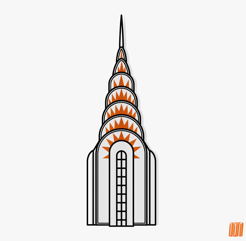 Chrysler Building Vector | Free Download Clip Art | Free Clip Art ...