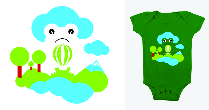Score sad frog in clear weather | Threadless