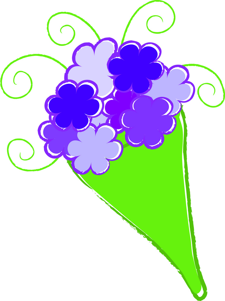 FLOWER BOUQUET CLIP ART - CLIP ART - ALL WHITE BRIDAL BOUQUETS - Blog.