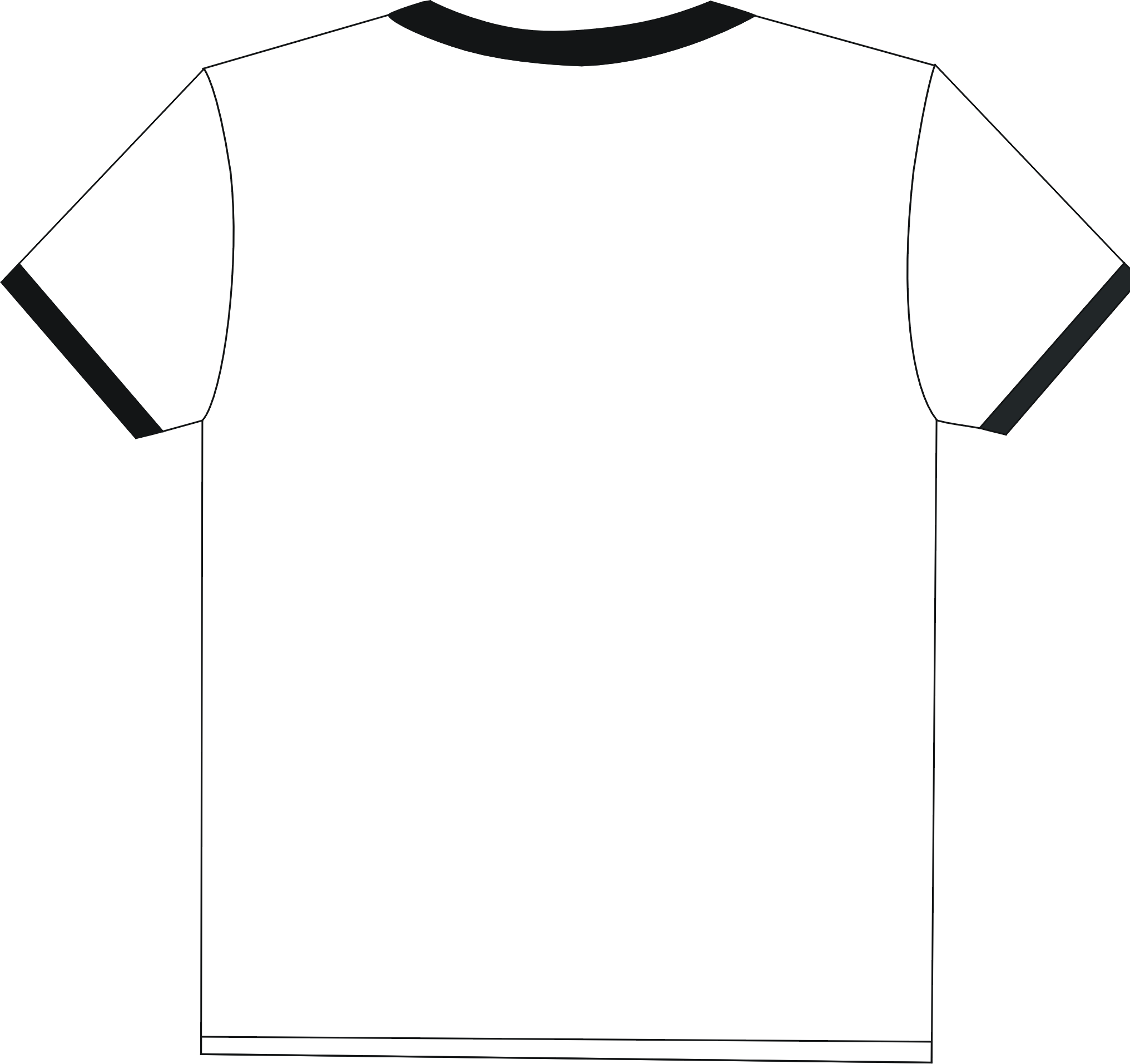 plain white t-shirt clip art