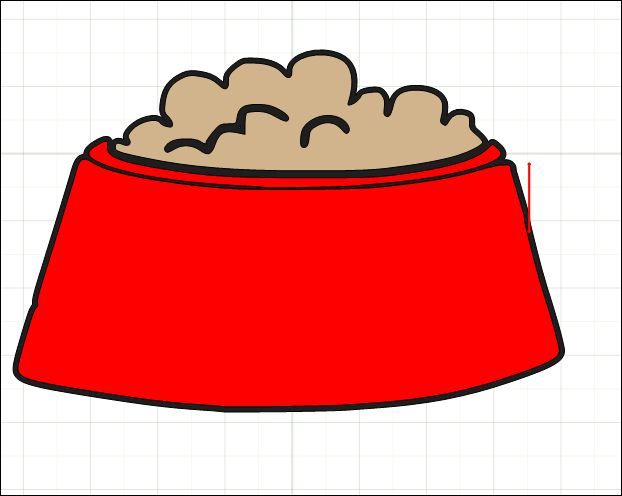 clipart dog food - photo #6