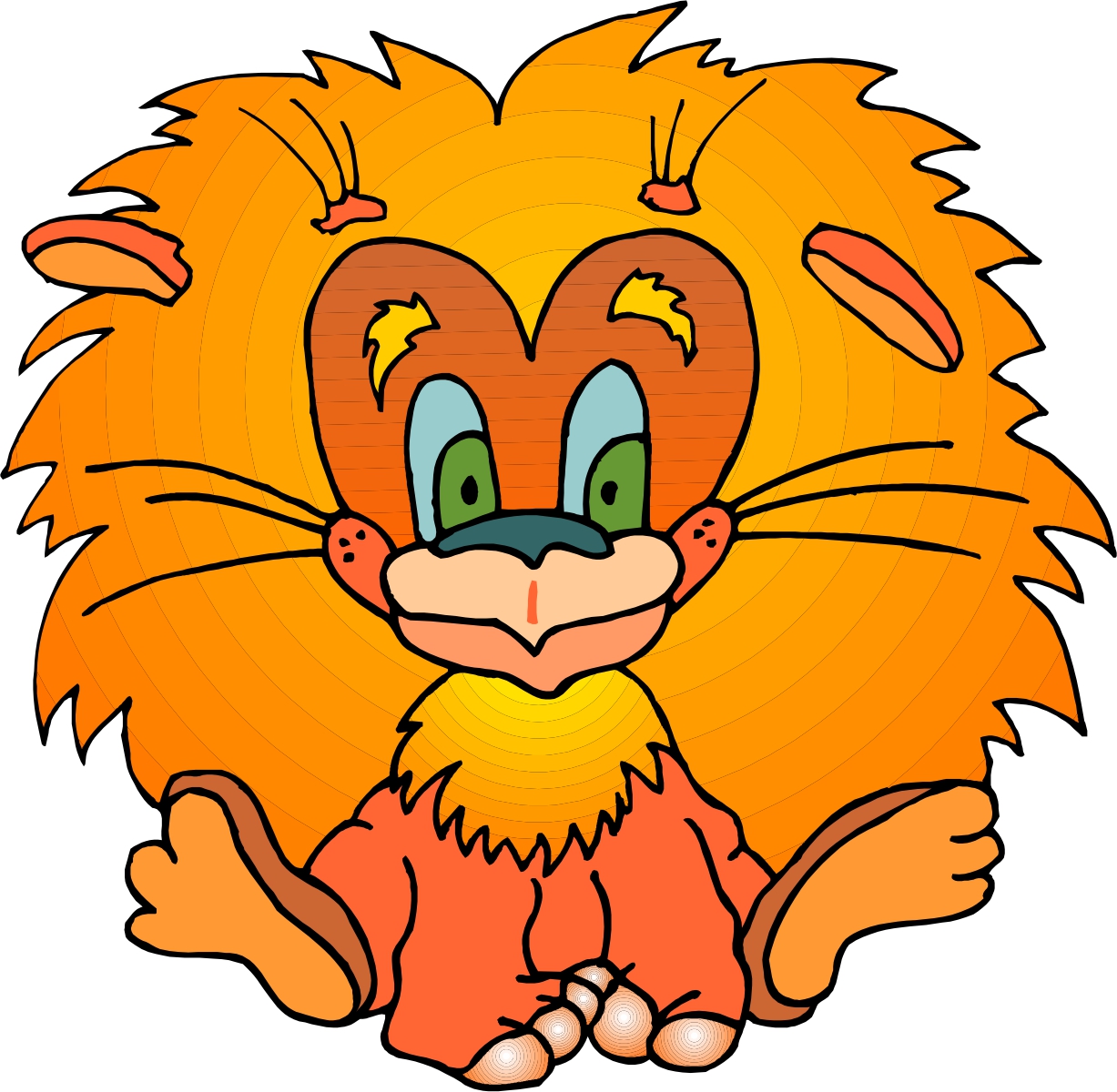 Cartoon Lion