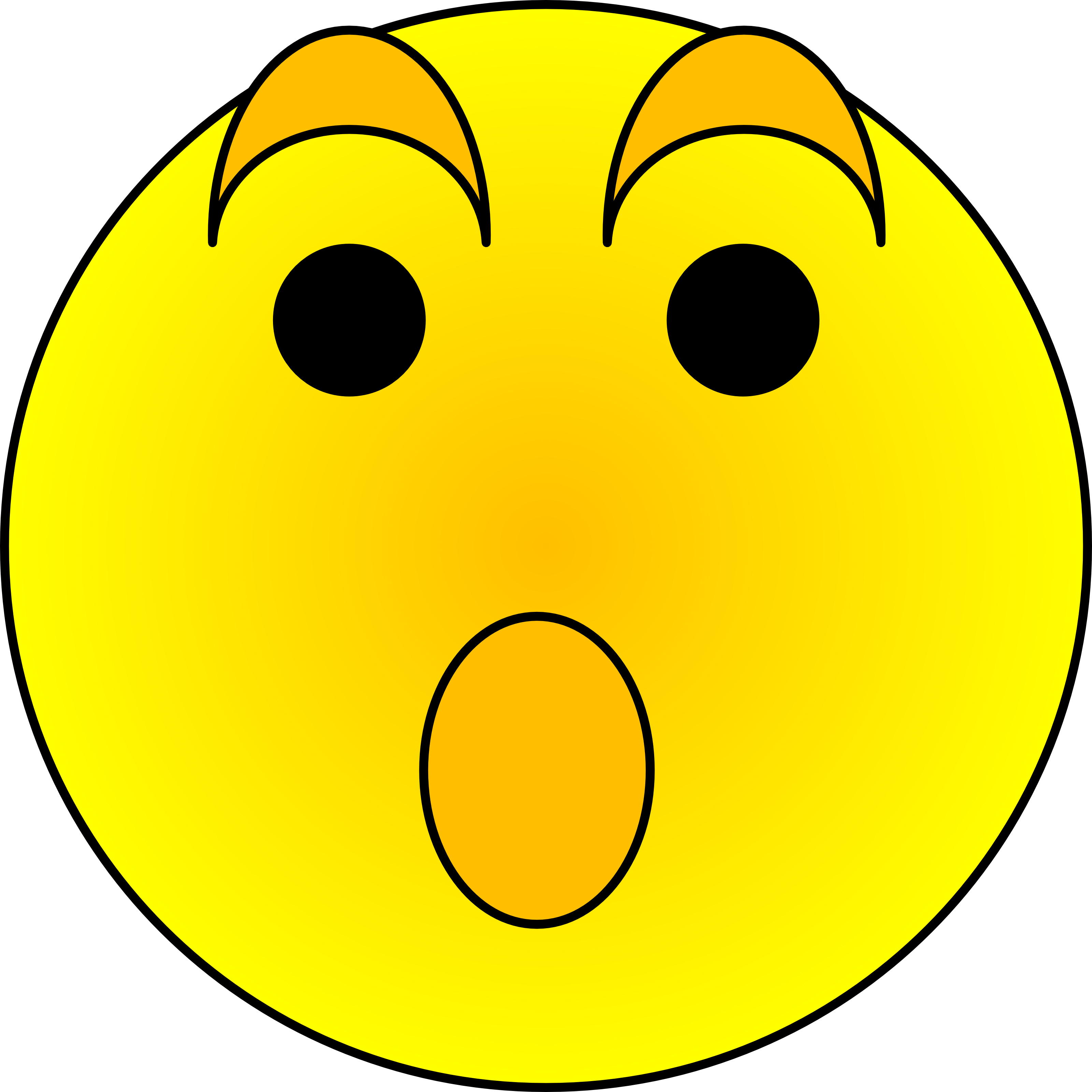 Shocked Cartoon Face - ClipArt Best