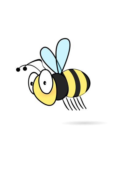 Free Stock Photos | Illustration Of A Cartoon Bee | # 14160 ...