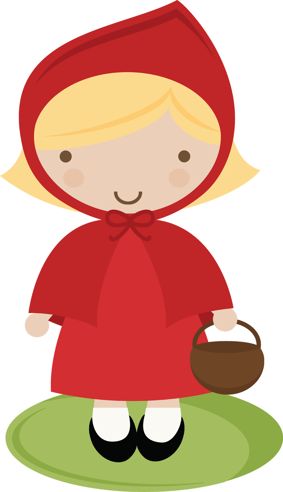 Little Red Riding Hood Template - ClipArt Best