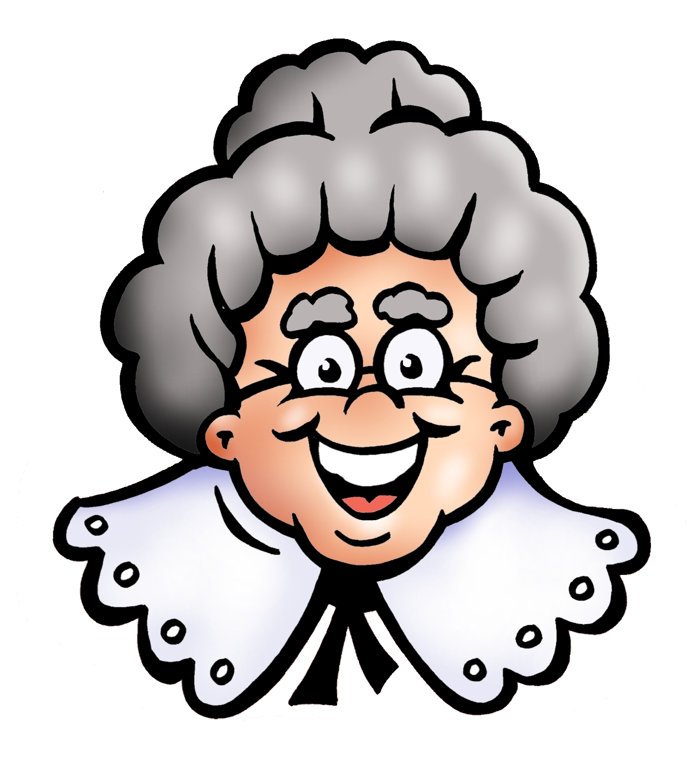 clipart old woman
