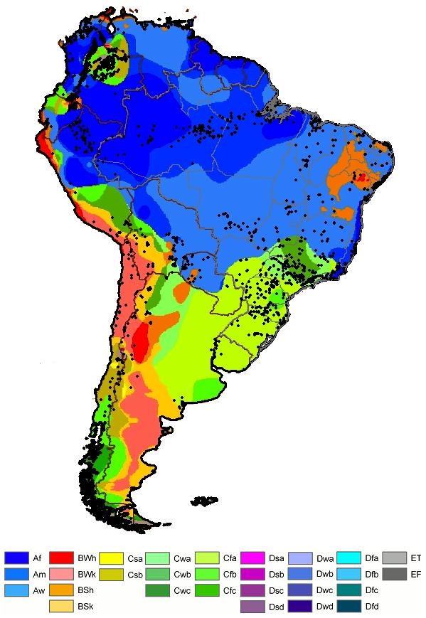 Climate Changes of the Recent Past in the South American Continent ...