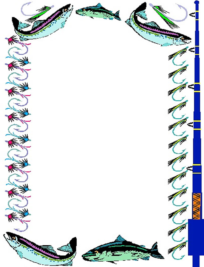 free clip art fish borders - photo #2