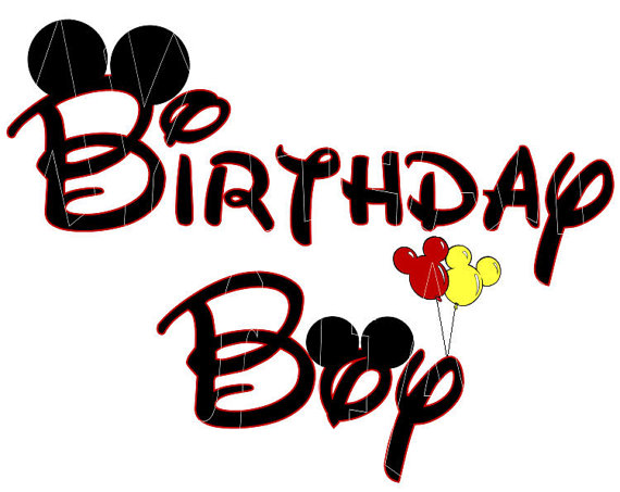 Mickey Mouse Birthday Clipart - Free Clipart Images