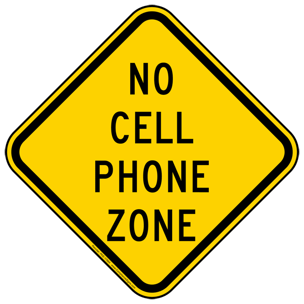 Clipart no cell phone use