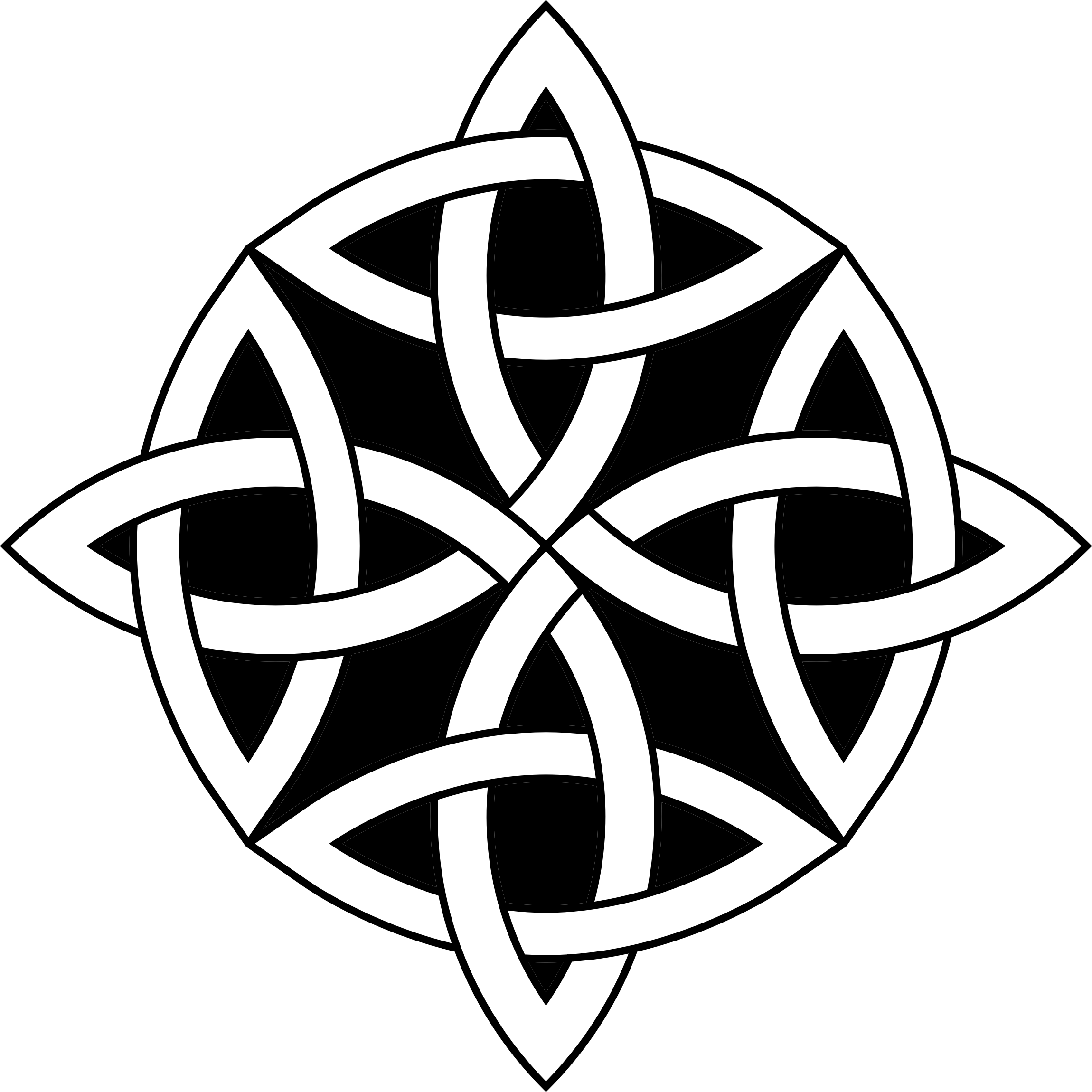 Clipart - Celtic Knot Circle Variation 2