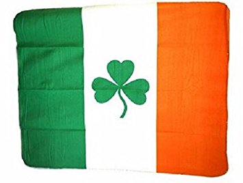Amazon.com: Irish Shamrock Fleece Flag of Ireland 50"x60 ...