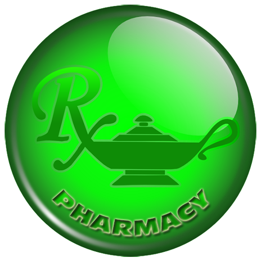 Pharmacy genie lamp logo clipart image - ipharmd.net
