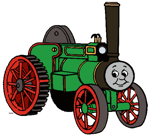 Thomas the train and friends clipart