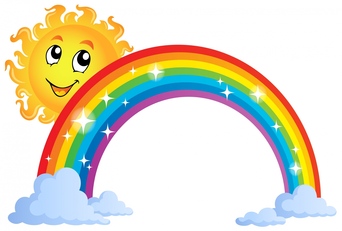 Free Rainbow Clip Art Pictures - Clipartix
