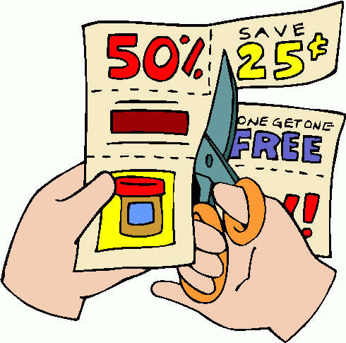 cutting_coupons clipart - cutting_coupons clip art