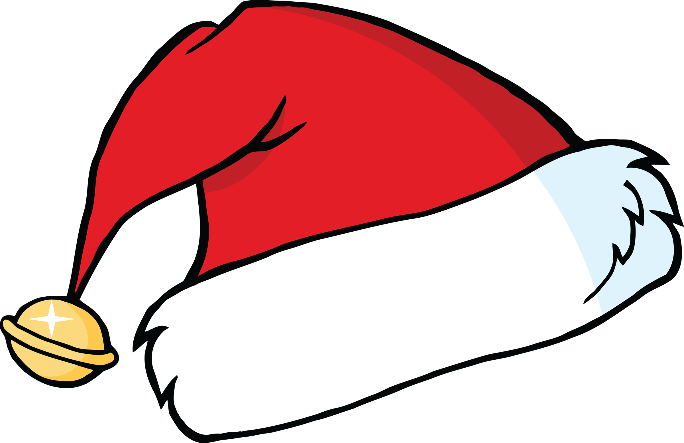 free clipart christmas hats - photo #2