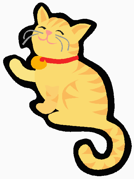 animated cat clip art - photo #49