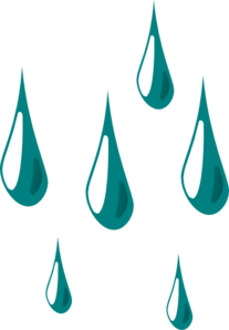 450 views Rain Drops Clipart