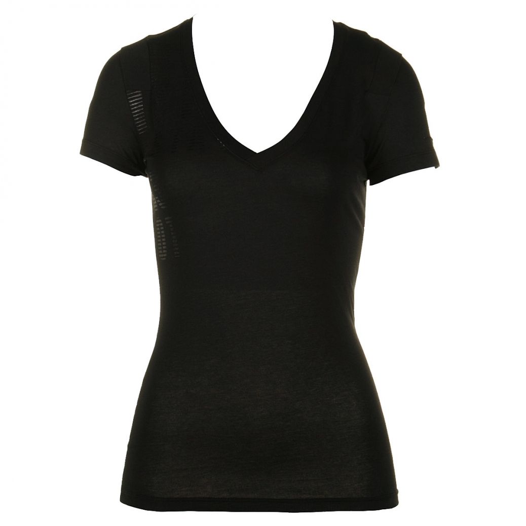 Best Photos of Black V-Neck T-Shirt Template - V-Neck T-Shirt ...