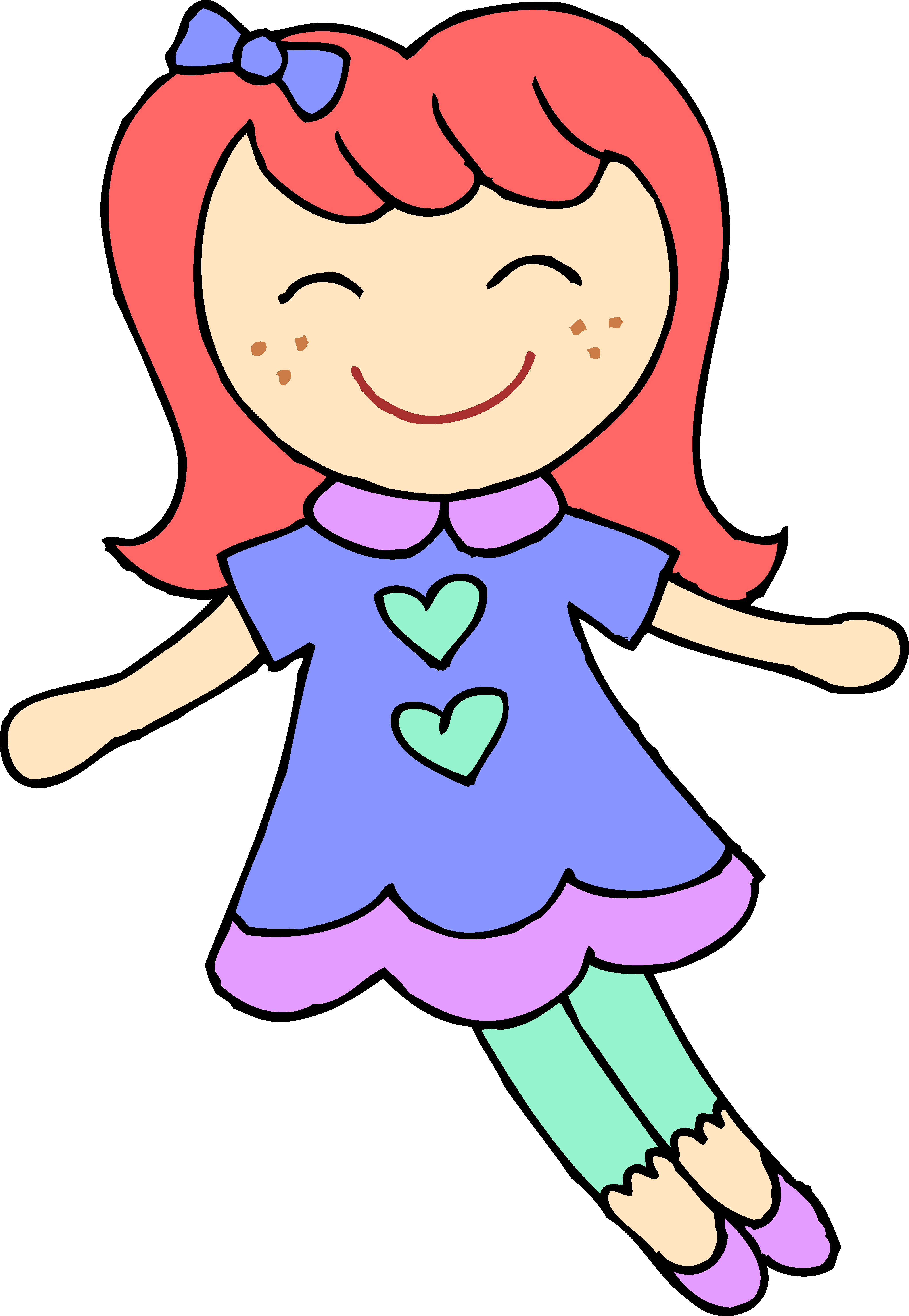 Doll clipart image