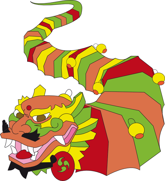 Free chinese new year dragon clipart