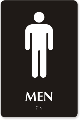 Bathroom Sign People - ClipArt Best