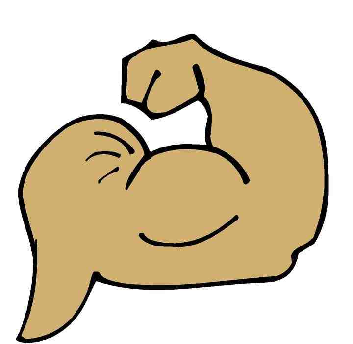 Muscle Arm Cartoon | Free Download Clip Art | Free Clip Art | on ...