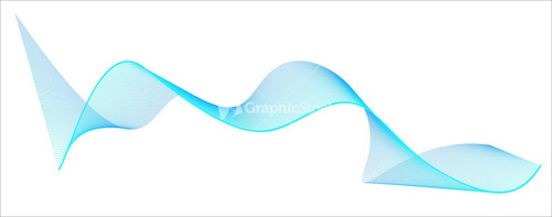Swirl Wave Lines Vector