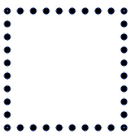 Clipart dotted line