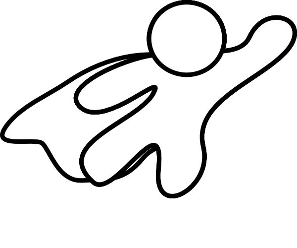 Superhero Templates Printable ClipArt Best